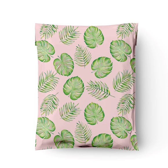 25 10X13 Poly Mailers Palm Leaves, Shipping Envelopes PRICE IS FIRM - Picture 8 of 15